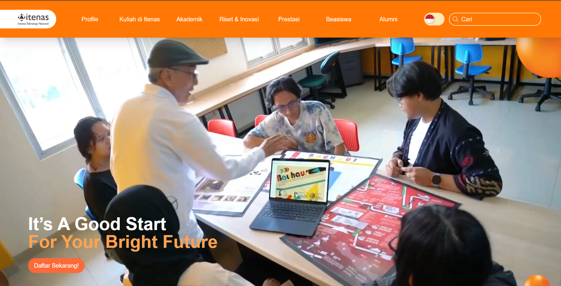 ITENAS Profile Website